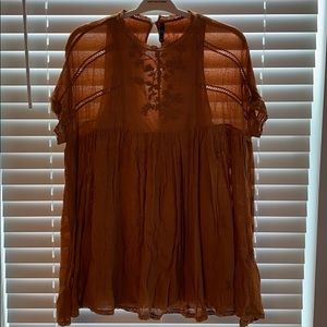 Zara -TRF collection babydoll dress